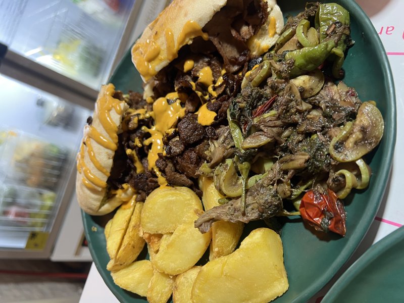 بشقاب رست بیف