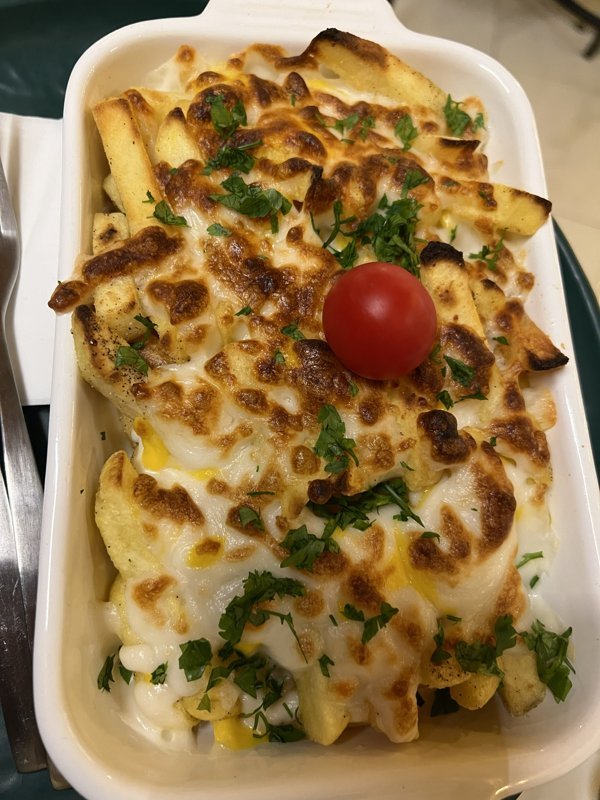 سیب زمینی با پنیر