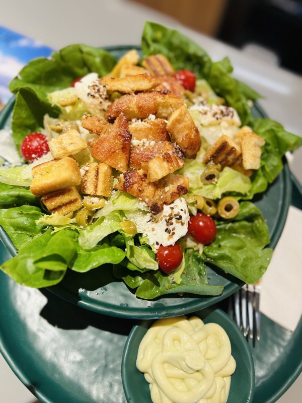 سالاد سزار گریل